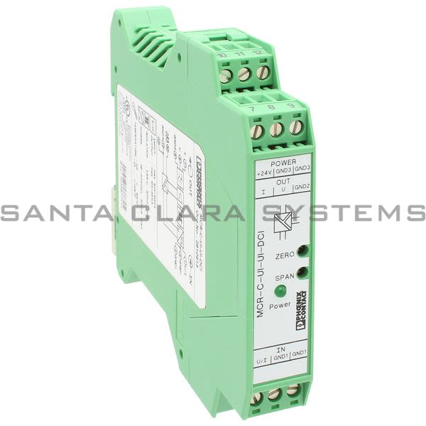 Phoenix Contact 2810939 3-Way Isolating Amplifier |  MCR-C-UI-UI-DCI-NC Product Image