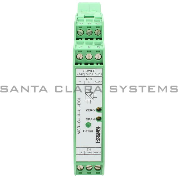 Phoenix Contact 2810939 3-Way Isolating Amplifier |  MCR-C-UI-UI-DCI-NC Product Image