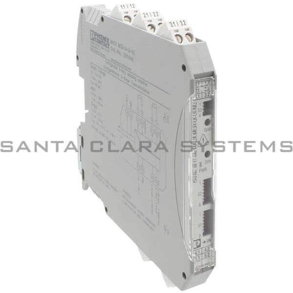 Phoenix Contact 2811446 3-Way Isolating Amplifier | MACX MCR-UI-UI-NC Product Image