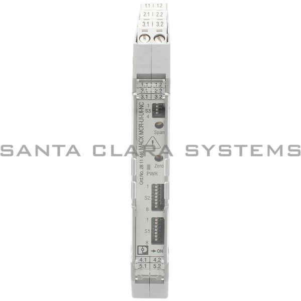 Phoenix Contact 2811446 3-Way Isolating Amplifier | MACX MCR-UI-UI-NC Product Image
