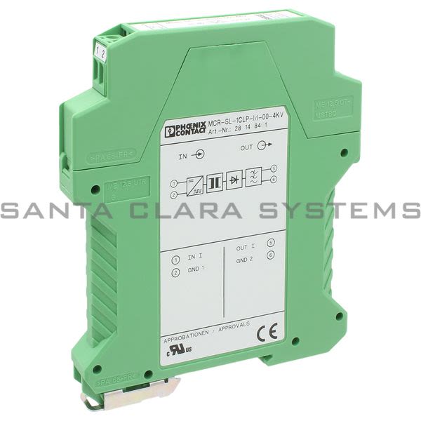 Phoenix Contact 2814841 Isolator | MCR-SL-1Clp-I-I-00-4KV Product Image