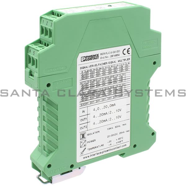 Phoenix Contact 2814854 Signal conditioner - MCR-FL-C-UI-2UI-DCI Product Image