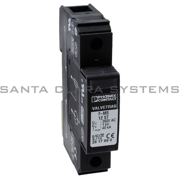 Phoenix Contact 2817987 Surge Arrester | F-MS 12 Product Image