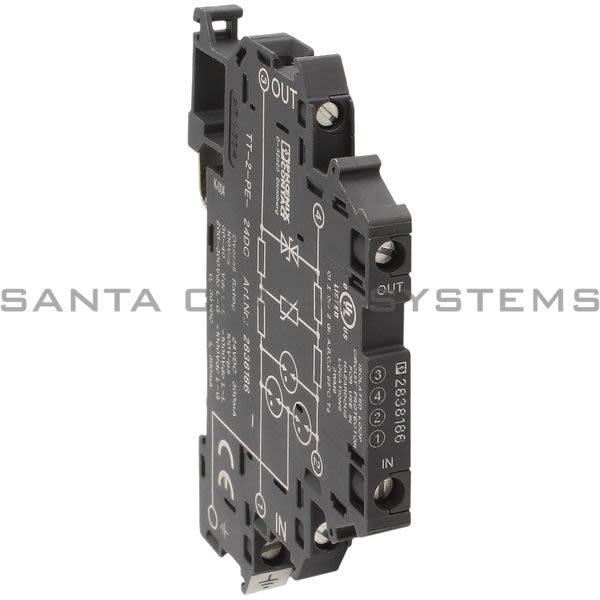 Phoenix Contact 2838186 Terminal Block | Tt-2-PE-24DC Product Image