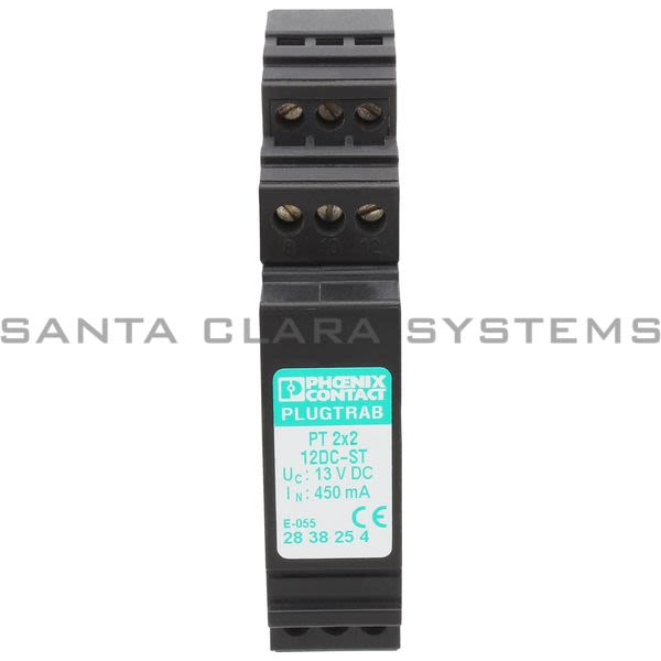 Phoenix Contact 2838254 Surge Protection Plug - PT 2X2-12DC-ST Product Image