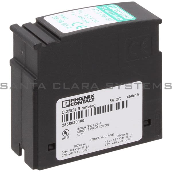Phoenix Contact 2858030 Surge Protection Plug | PT 3-PB-ST Product Image