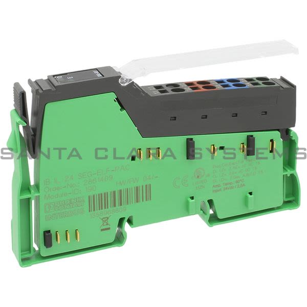 Phoenix Contact 2861409 Inline function terminal - IB IL 24 SEG-ELF-PAC Product Image