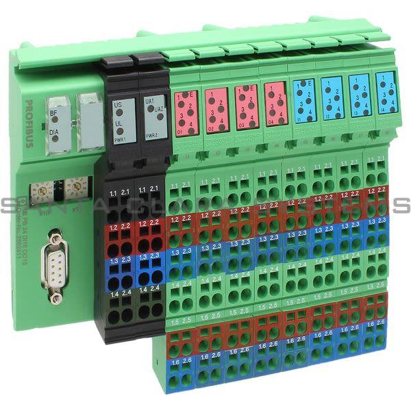 Phoenix Contact 2862411 Inline Block IO | ILB PB 24 DI16 DO16 Product Image