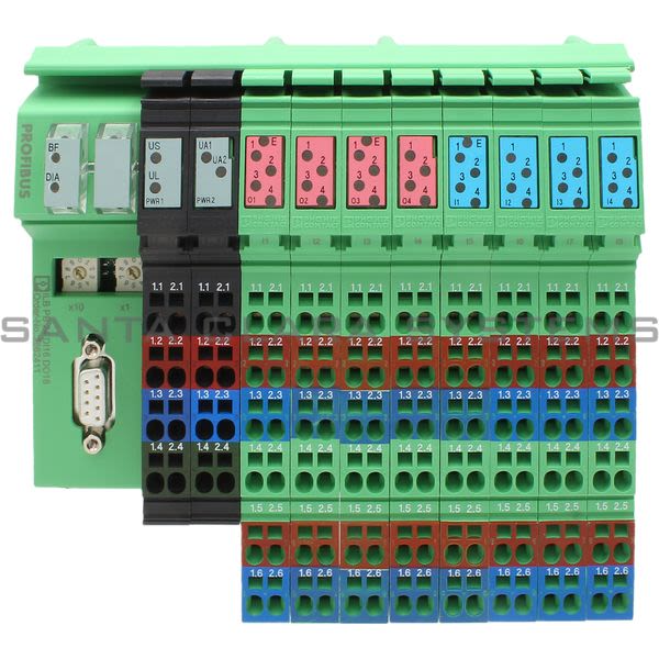 Phoenix Contact 2862411 Inline Block IO | ILB PB 24 DI16 DO16 Product Image