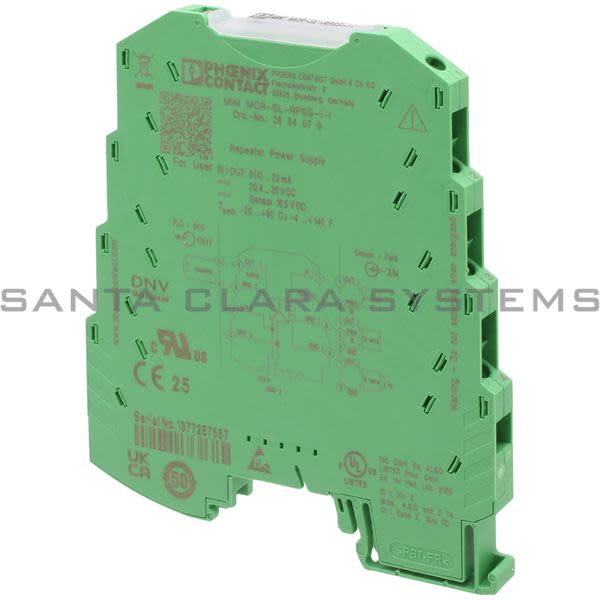 Phoenix Contact 2864079 Repeater Power Supply - MINI MCR-SL-RPSS-I-I Product Image