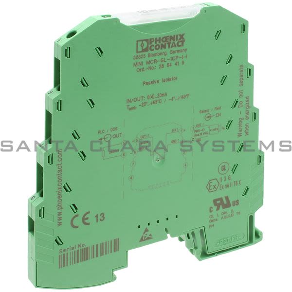 Phoenix Contact 2864419 MCR Loop Powered Isolator Product Image