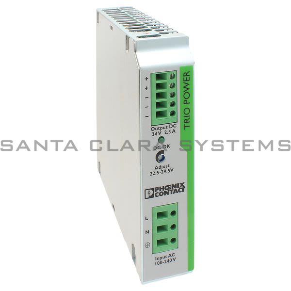 Phoenix Contact 2866268 Power Supply | Trio-PS/1AC/24DC/2.5 Product Image