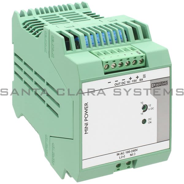 Phoenix Contact 2866297 Power Supply | MINI-PS-100-240AC/10-15DC/8 Product Image