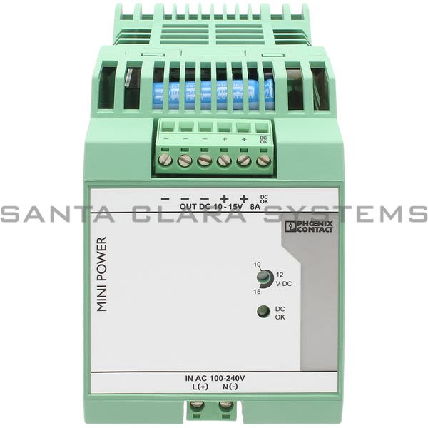 Phoenix Contact 2866297 Power Supply | MINI-PS-100-240AC/10-15DC/8 Product Image