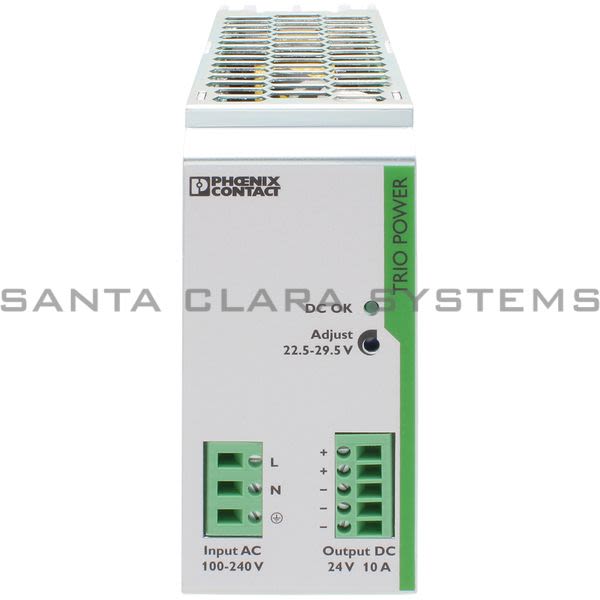 Phoenix Contact 2866323 Power Supply | Trio-PS/1AC/24DC/10 Product Image