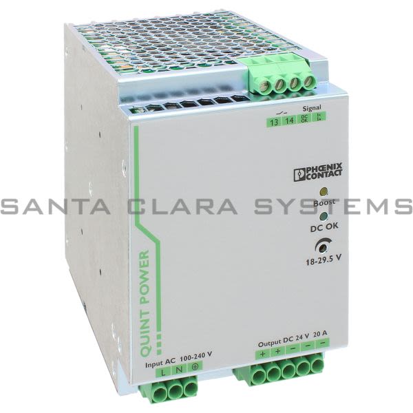 2866776 NEW Phoenix Contact Power Supply QUINT-PS/1AC/24DC/20 1Yr Warranty 