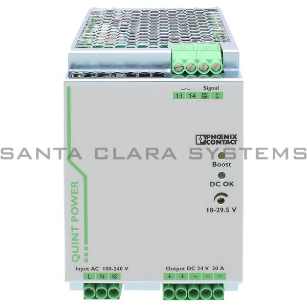 Phoenix Contact 2866776 Power Supply | Quint-PS-1AC/24DC/20 Product Image