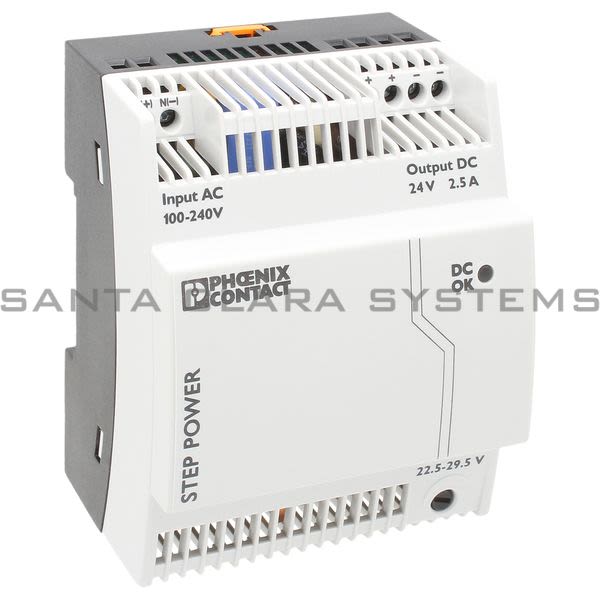 Phoenix Contact 2868651 Power Supply | STEP-PS/ 1AC/24DC/2.5 Product Image