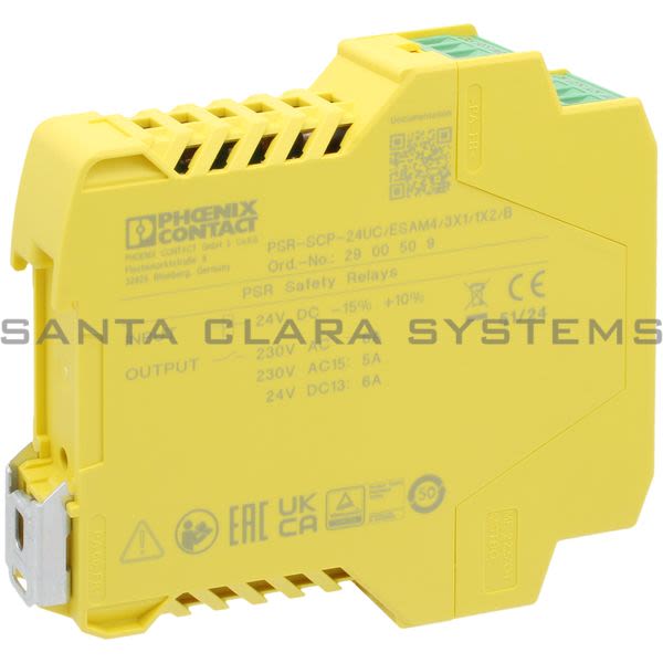 Phoenix Contact 2900509 Safety relays - PSR-SCP- 24UC/ESAM4/3X1/1X2/B Product Image