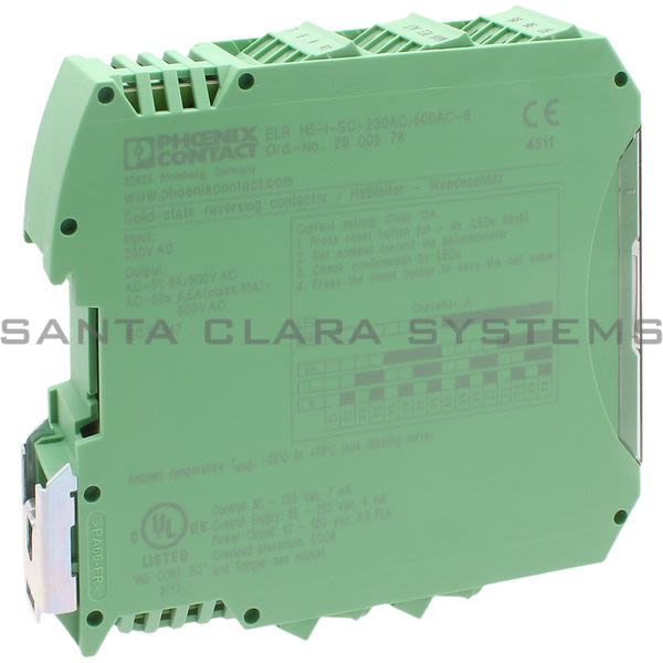 Phoenix Contact 2900578 Hybrid motor starter - ELR H5-I-SC-230AC/500AC-9 Product Image