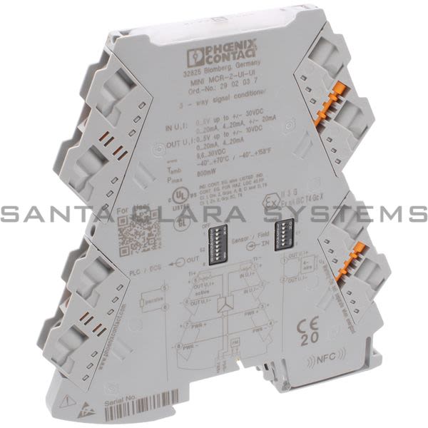 Phoenix Contact 2902037 Signal Conditioner | MINI MCR-2-UI-UI Product Image