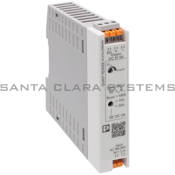 Phoenix Contact 2904595 Power Supply | QUINT4-PS/1AC/5DC/5/PT Product Image