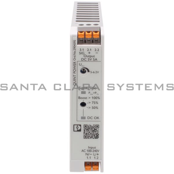 Phoenix Contact 2904595 Power Supply | QUINT4-PS/1AC/5DC/5/PT Product Image