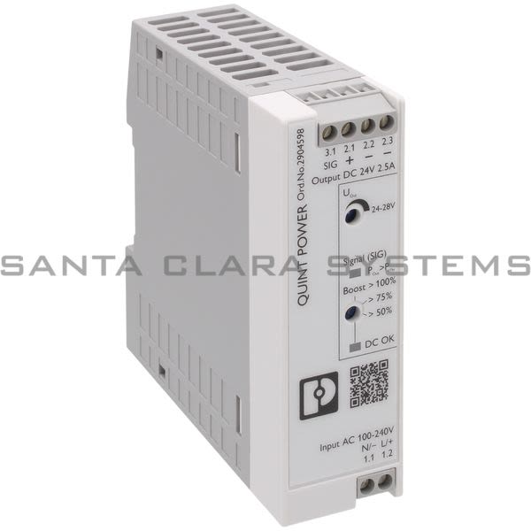 Phoenix Contact 2904598 Power supply unit | QUINT4-PS/1AC/24DC/2.5/SC Product Image