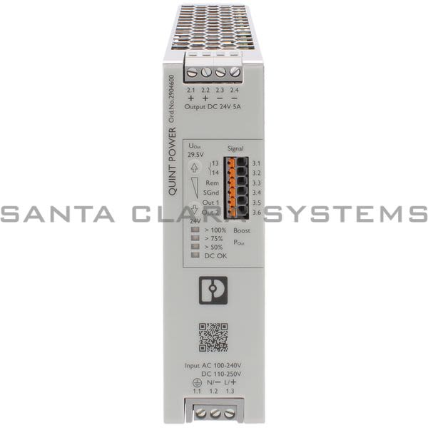 Phoenix Contact 2904600 Power Supply | QUINT4-PS/1AC/24DC/5 Product Image