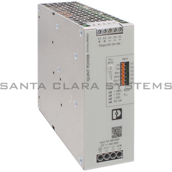 Phoenix Contact 2904621 Power supply unit - QUINT4-PS/3AC/24DC/10 Product Image