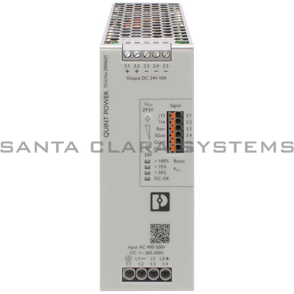 Phoenix Contact 2904621 Power supply unit - QUINT4-PS/3AC/24DC/10 Product Image