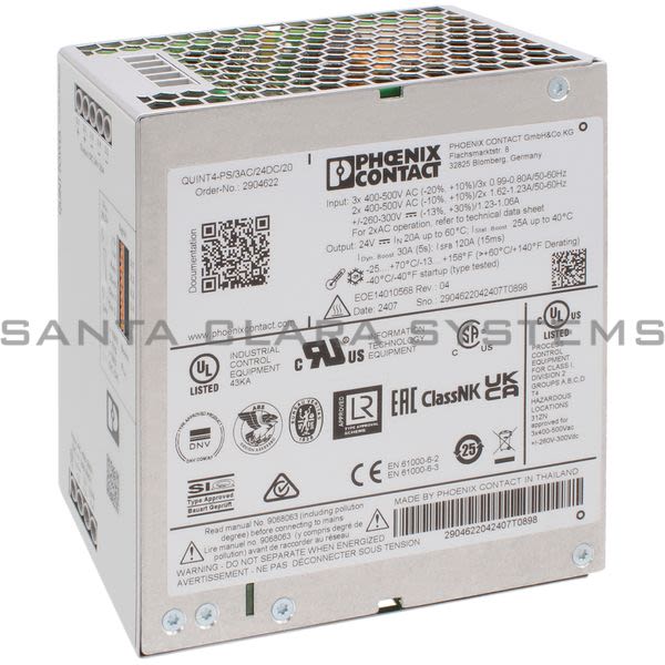 Phoenix Contact 2904622 Power Supply Product Image