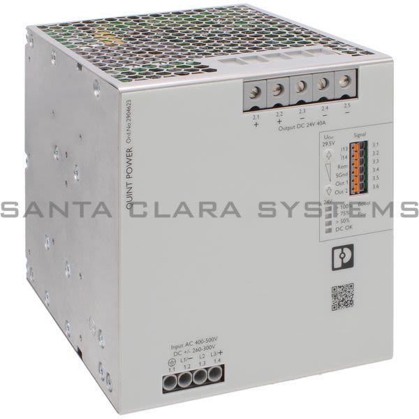 Phoenix Contact 2904623 Power Supply | QUINT4-PS/3AC/24DC/40 Product Image