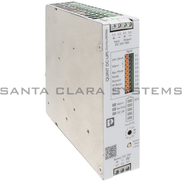 Phoenix Contact 2907066 Uninterruptible Power Supply (UPS) | QUINT4-UPS/24DC/24DC/10 Product Image