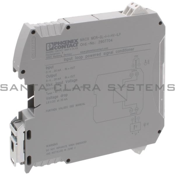Phoenix Contact 2907704 Loop-Powered Isolator Product Image