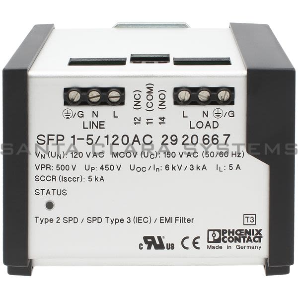 Phoenix Contact 2920667 Surge Protection Product Image