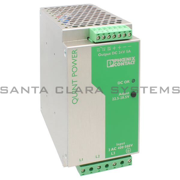 Phoenix Contact 2938594 Power Supply | Quint-PS-3X400-500AC/24DC/5 Product Image