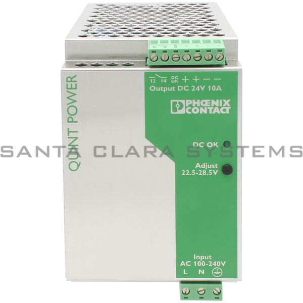 Phoenix Contact 2938604 Power Supply | Quint-PS-100-240AC/24DC/10 Product Image