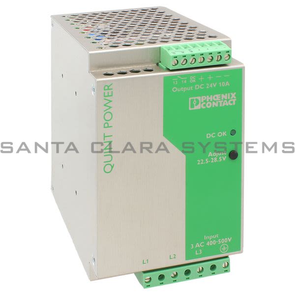 Phoenix Contact 2938617 Power Supply | Quint-PS-3X400-500AC/24DC/10 Product Image