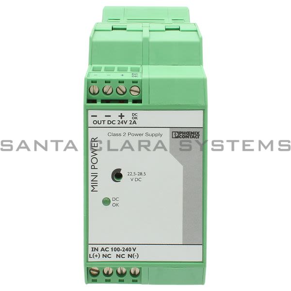 Phoenix Contact 2938730 Power Supply | Mini-PS-100-240AC/24DC/2 Product Image