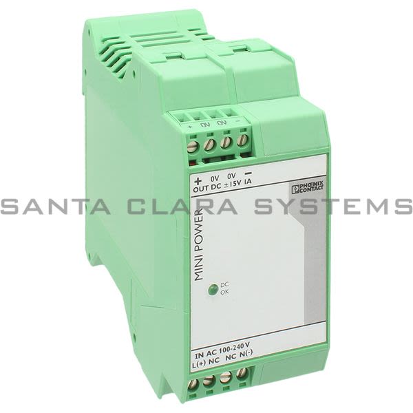 Phoenix Contact 2938743 Power Supply | Mini-PS-100-240AC/ 2X15DC/ 1 Product Image