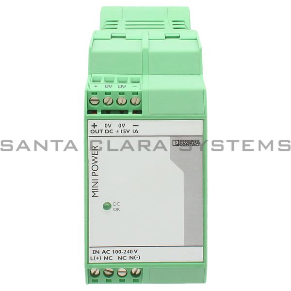 Phoenix Contact 2938743 Power Supply | Mini-PS-100-240AC/ 2X15DC/ 1 Product Image
