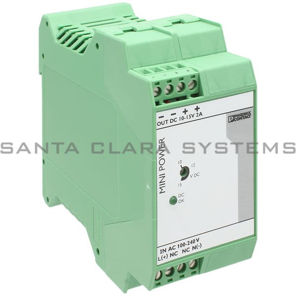Phoenix Contact 2938756 Power Supply | Mini-PS-100-240AC/10-15DC/2 Product Image
