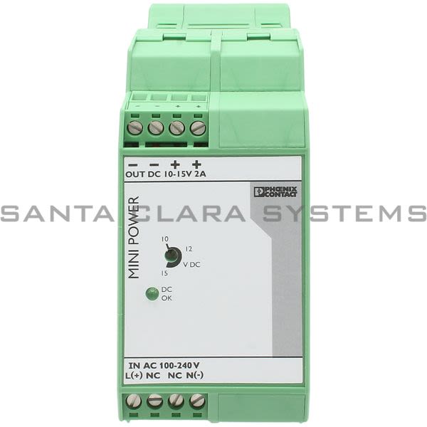 Phoenix Contact 2938756 Power Supply | Mini-PS-100-240AC/10-15DC/2 Product Image