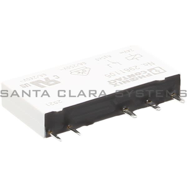 Phoenix Contact 2961105 Miniature Relay | Rel-MR-24DC/21 Product Image