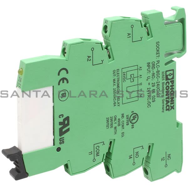 Phoenix Contact 2966184 Relay Block | PLC-Rsc-24UC/21 Product Image