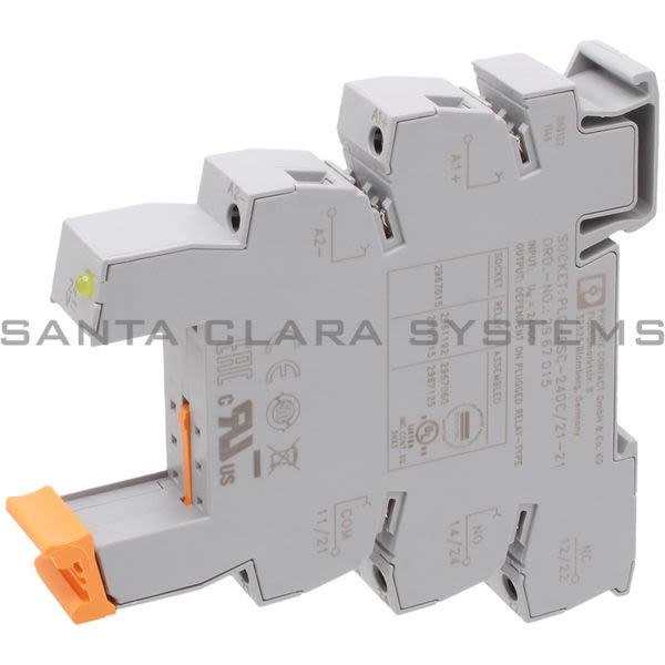 Phoenix Contact 2967015 Relay Base | PLC-BSC- 24DC/21-21 Product Image