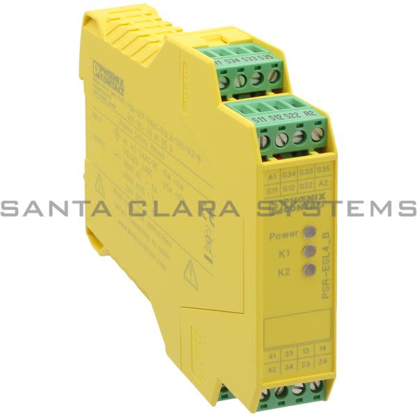 Phoenix Contact 2981059 Safety Relay | PSR-SCP- 24UC/ESL4/3X1/1X2/B Product Image