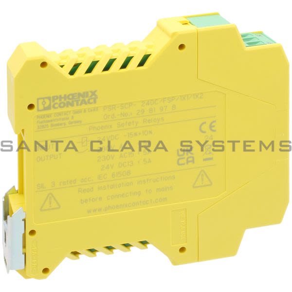 Phoenix Contact 2981978 Coupling Relay | PSR-SCP-24DC-FSP-1X1-1X2 Product Image