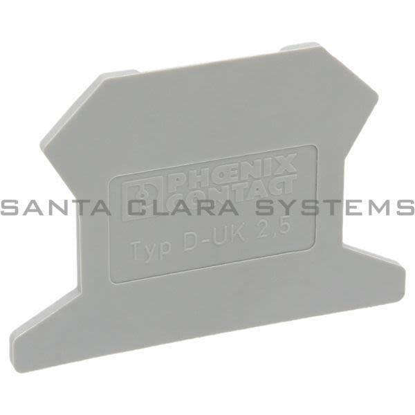 Phoenix Contact 3001022 End Cover | D-UK 2,5 Product Image